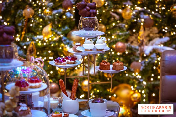 Les meilleurs tea times de Noël et goûters d'hiver, à Paris et aux alentours
