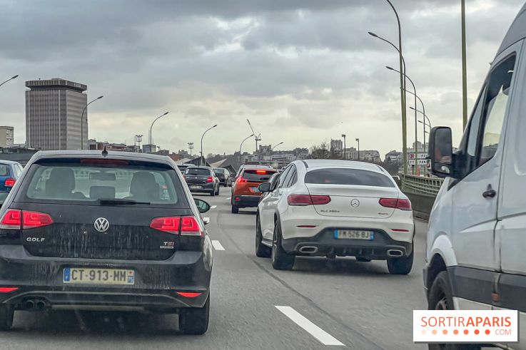 Embouteillages : 400 km de bouchons en Ile-de-France ce mercredi 18 décembre, la circulation au ralenti