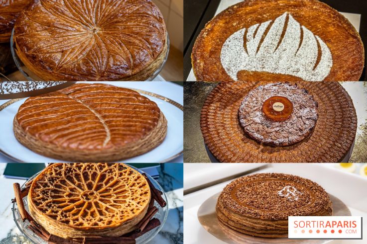 Les meilleures galettes des rois de pâtisseries et boulangeries à Paris 2025 pour l'Epiphanie 