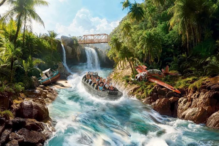 Le Futuroscope ouvre une montagne russe aquatique ! 