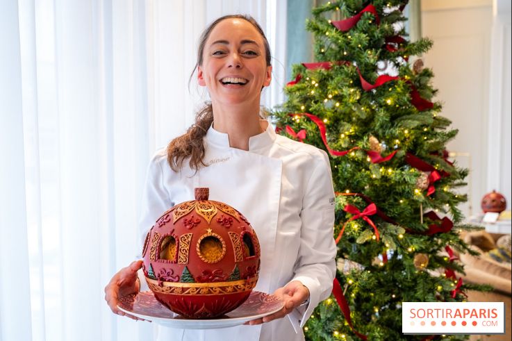 Les bûches de Noël de Nina Métayer 2025 : Noël en Alsace