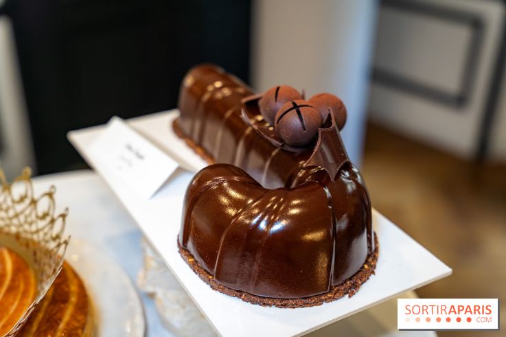 La Bûche de Noël sucre d'orge de Claire Heitzler 2025