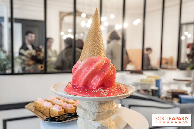 La Bûche de Noël cornet de glace du Kimpton pour ce Noël 2025