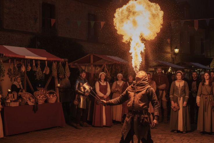 Fête médiévale et Marché de Noël de Vauréal dans le Val d'Oise : Vauréyule 2025