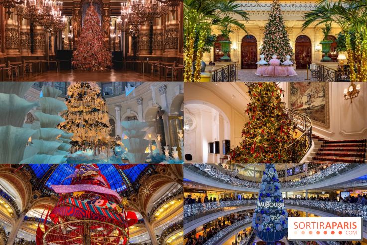 Top 10 des plus beaux sapins de Noël de Paris 2025 à découvrir