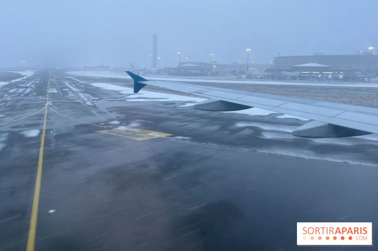 Neige à Paris : 15% des vols supprimés dans les aéroports parisiens ?