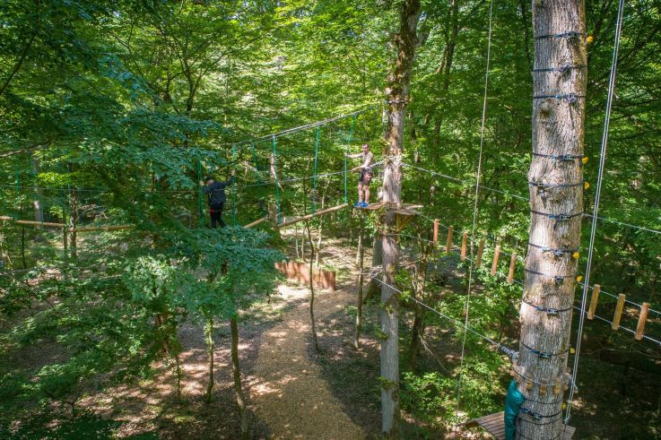 Jumping Forest, le parcours d'accrobranche ludique en forêt en seine-et-Marne (77)