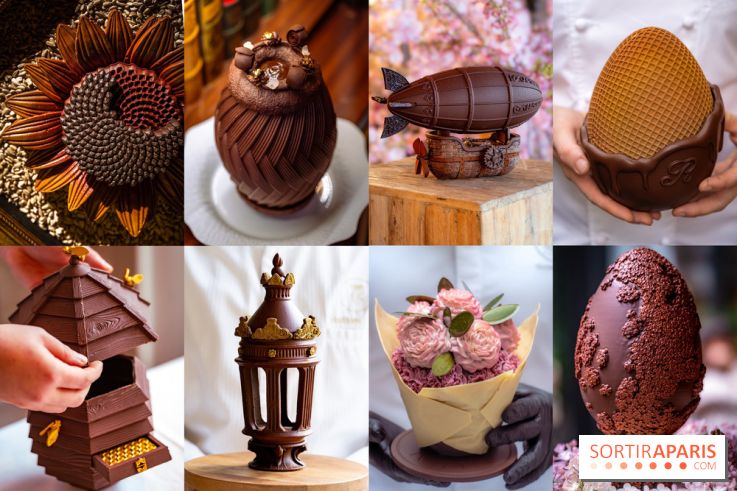 Les chocolats et oeufs de Pâques 2026 exceptionnels à Paris, la sélection de créations somptueuses