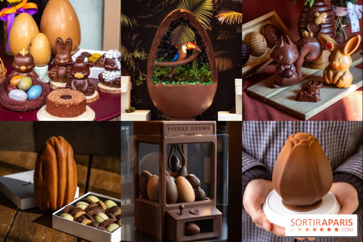 Les chocolats et oeufs de Pâques 2026 des chocolateries et pâtisseries à Paris et en Ile-de-France