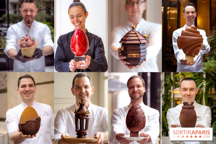 Les chocolats et oeufs de Pâques 2026 des chefs pâtissiers & chocolatiers à Paris et en Ile-de-France