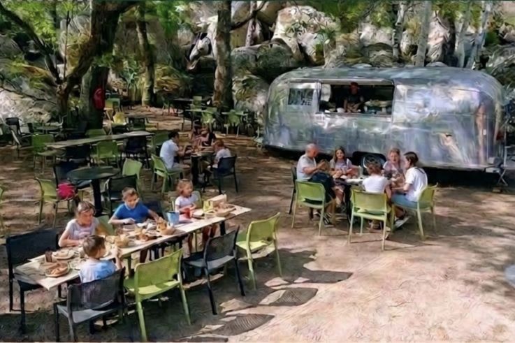 La guinguette de Buthiers en Seine-et-Marne