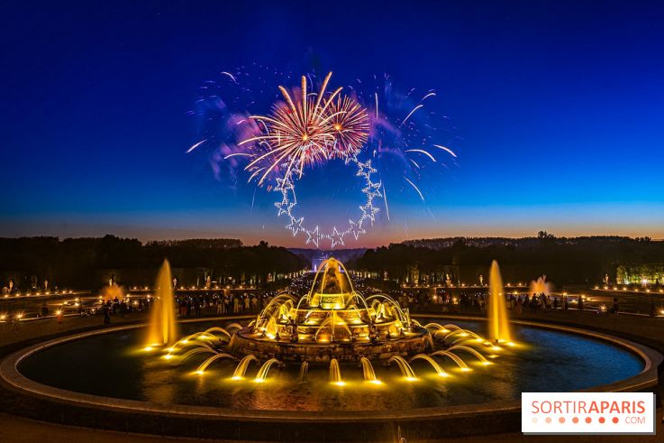 Versailles : revivez le spectacle de drones et feu d'artifice pour l'Indépendance américaine