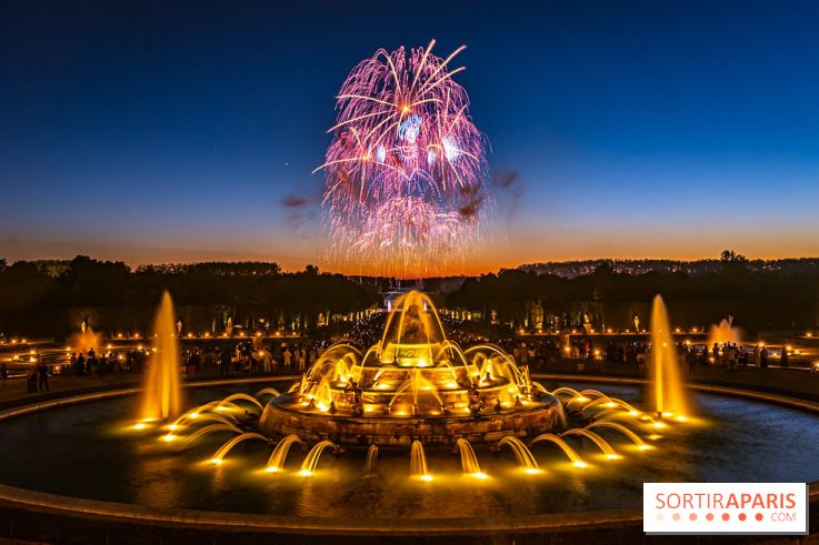 14 juillet : feu d'artifice au Château de Versailles, Fête Nationale 2026 aux Grandes Eaux Nocturnes