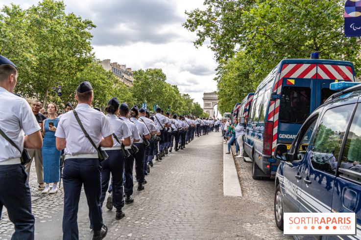 14 juillet, 7000 gendarmes et policiers mobilisés pour la Coupe du Monde et le defilé