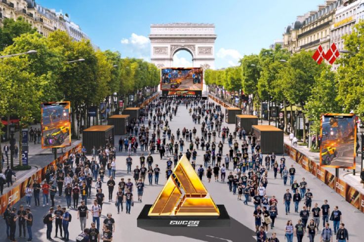 L'Esport World Cup investit les Champs-Élysées !