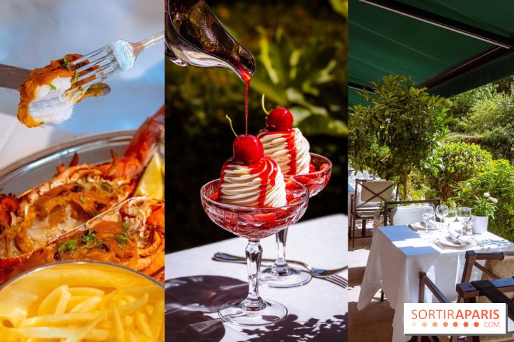 La terrasse-restaurant en jardin du Shangri-La Paris : Summer by La Bauhinia pour les beaux jours