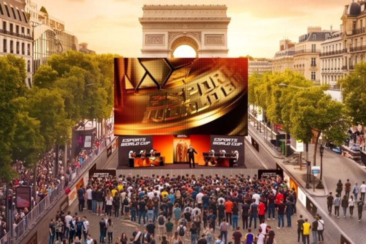 L'Esport World Cup investit les Champs-Élysées pour une fête gratuite !