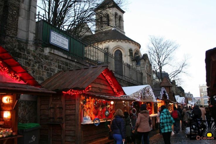 Le Marché de Noël de Montmartre 2015
