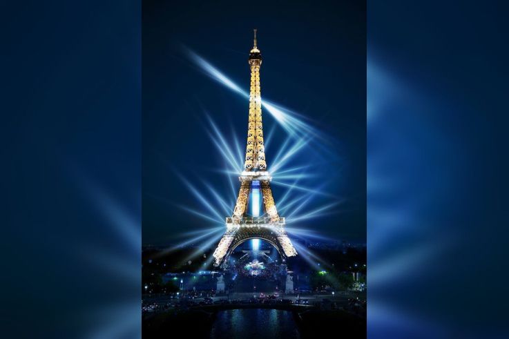 Tour Eiffel, Humen Energy pour la COP21