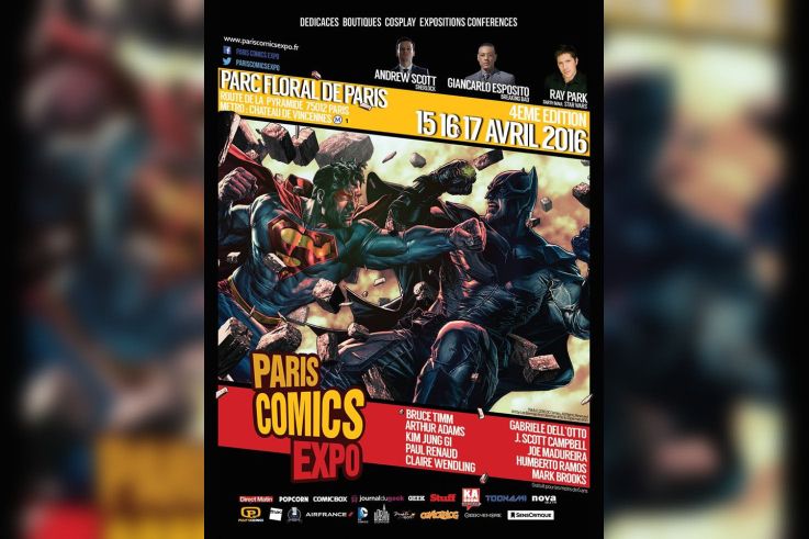 Paris Comics Expo au Parc Floral
