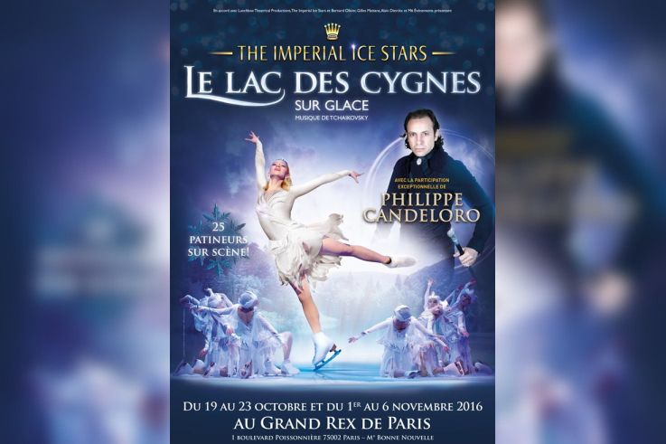 Le Lac des Cygnes sur glace au Grand Rex de Paris 2016