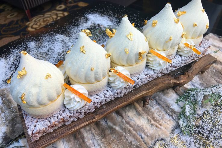 Bûche de Noël 2017 à L’Hôtel du Collectionneur 