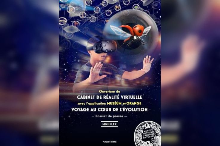Le Cabinet de Réalité Virtuelle s'ouvre au Muséum national d'Histoire naturelle