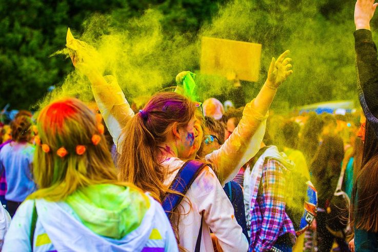 Holi Party : la fête des couleurs débarque au Parc de La Villette 