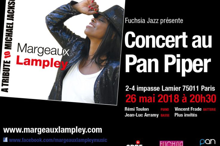 Margeaux Lampley et invités en concert au Pan Piper