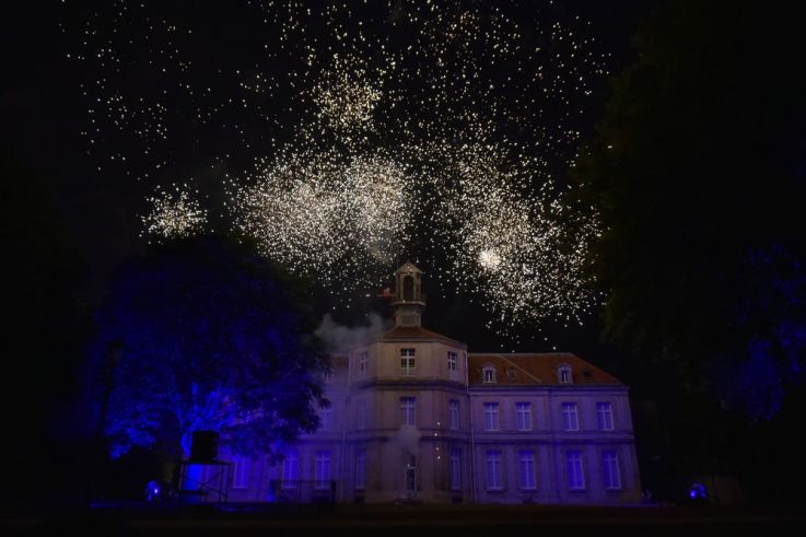 Feu d'artifice du 14 Juillet 2019 à Drancy (93)