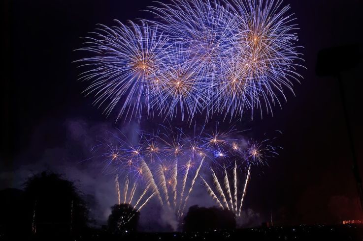 Feux d'artifice du 13 et 14 Juillet 2019 dans le Val d'Oise (95)