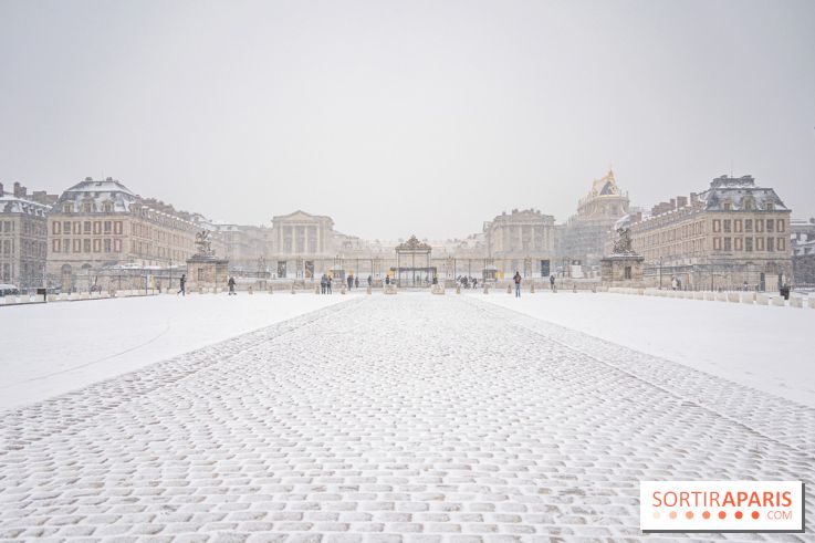 Paris sous la neige ce samedi, les photos