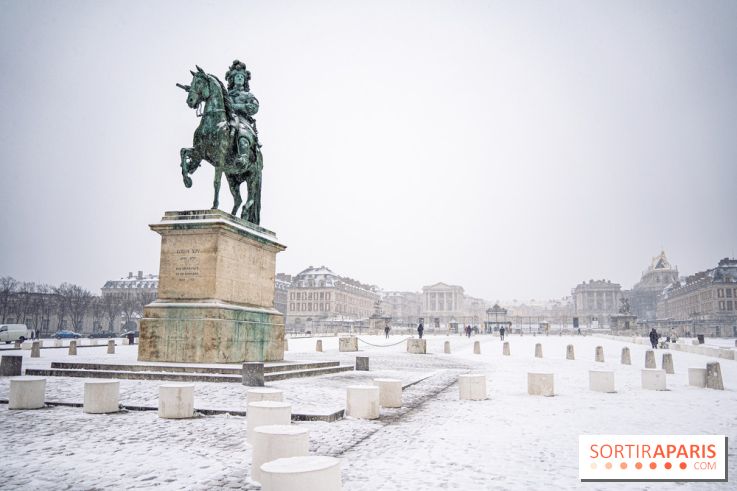 Paris sous la neige ce samedi, les photos