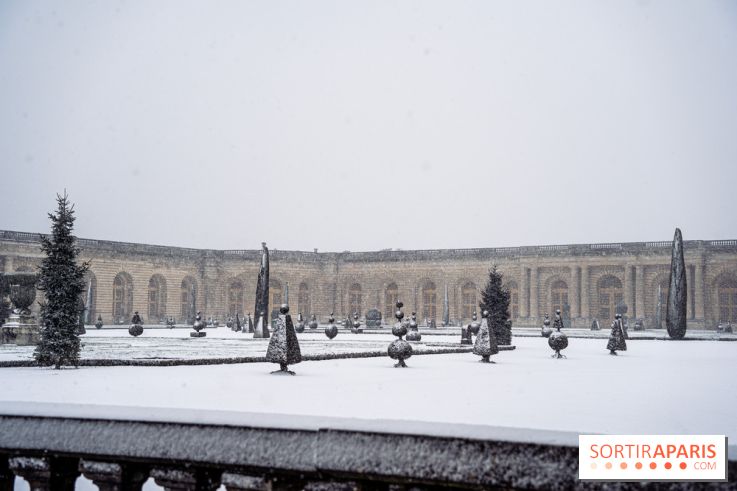 Paris sous la neige ce samedi, les photos