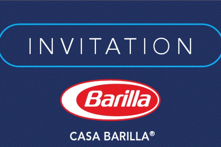 invitation, casa barilla 2011