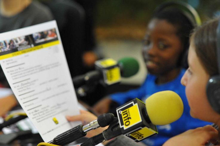 l'atelier radio france info, kidexpo 2011
