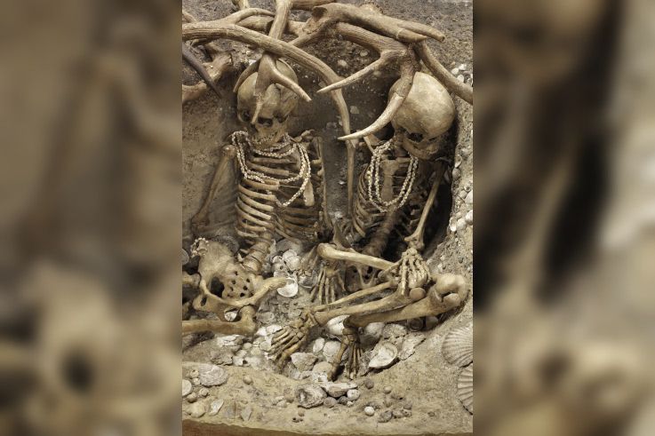 Préhistoire(s) l'enquête au Palais de la Découverte, sépulture de Téviec