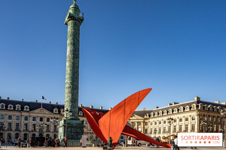 FIAC 2021 : le dragon flamboyant de la Place Vendôme par Alexander Calder