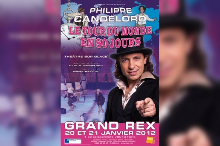 philippe candeloro tour du monde en 80 jours, grand rex, 20 et 21 janvier 2012