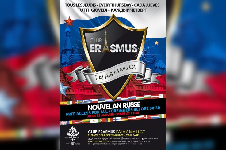 nouvel an russe club erasmus