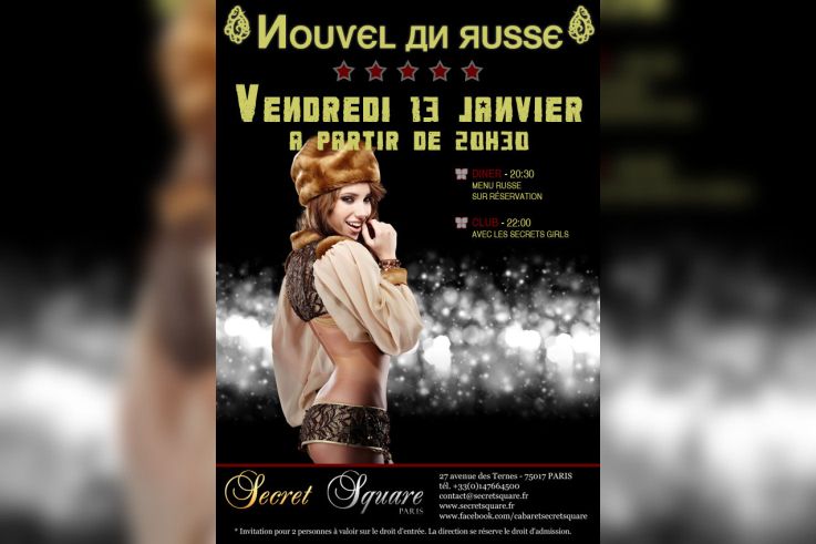 nouvel an russe au secret square