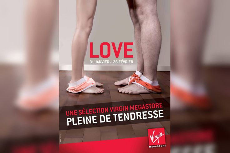 love, virgin megastore, saint-valentin