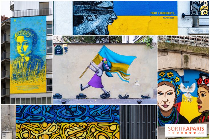 Quand le Street Art soutient l'Ukraine à Paris