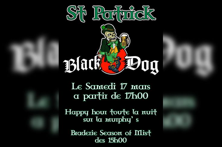 Le Black Dog fête la Saint Patrick