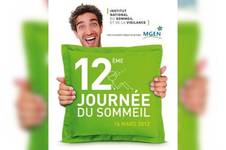 Une sieste génate à la Bastille, flash mob