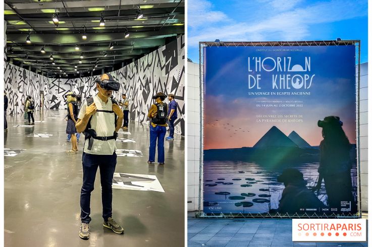 L'Horizon de Khéops, un voyage immersif au cœur d'une pyramide à vivre à l'Institut du monde arabe