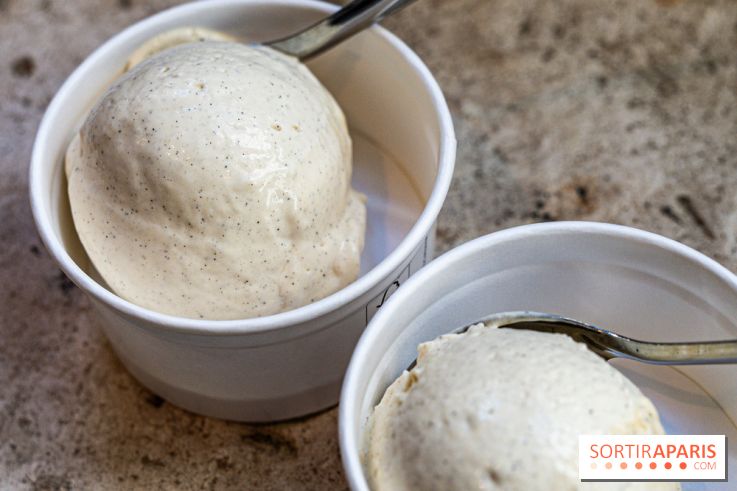 Des glaces turbinées minute chez Jacques Genin, les meilleures glaces de Paris