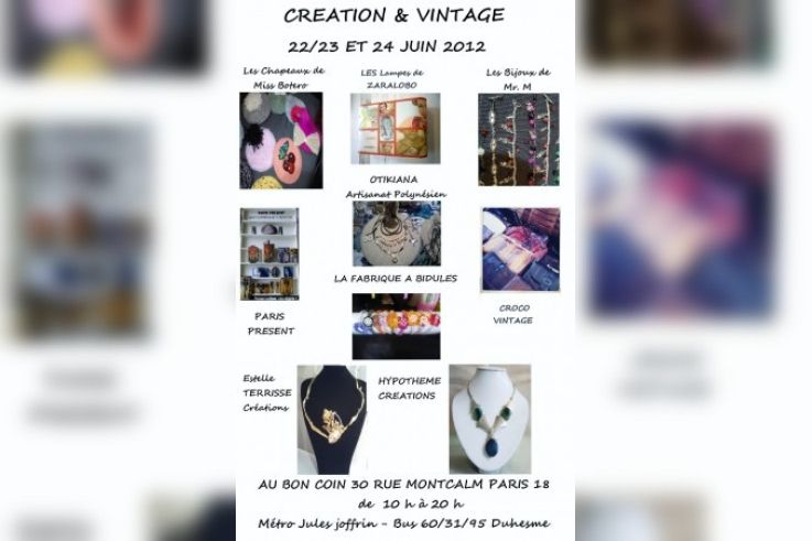 Création et Vintage au Bon coin