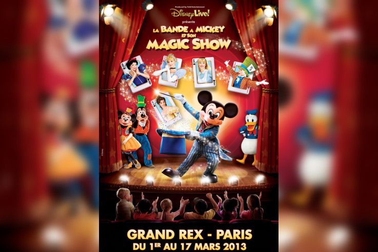 Disney Live 2013 : La Bnade à Mickey et son Magic Show