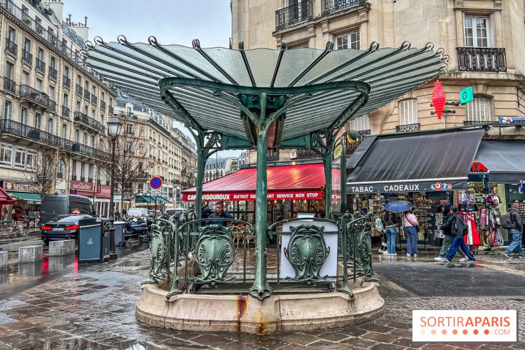 station de métro de Type B d'Hector Guimard - chatelet